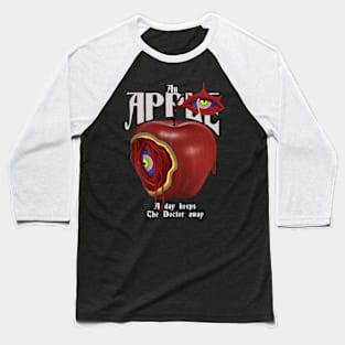 An Apple Baseball T-Shirt